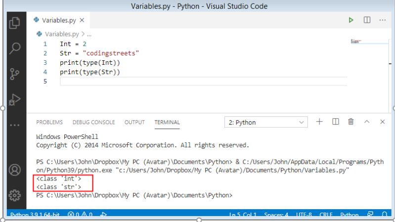 python-variables