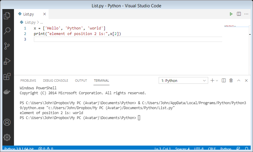 python-list