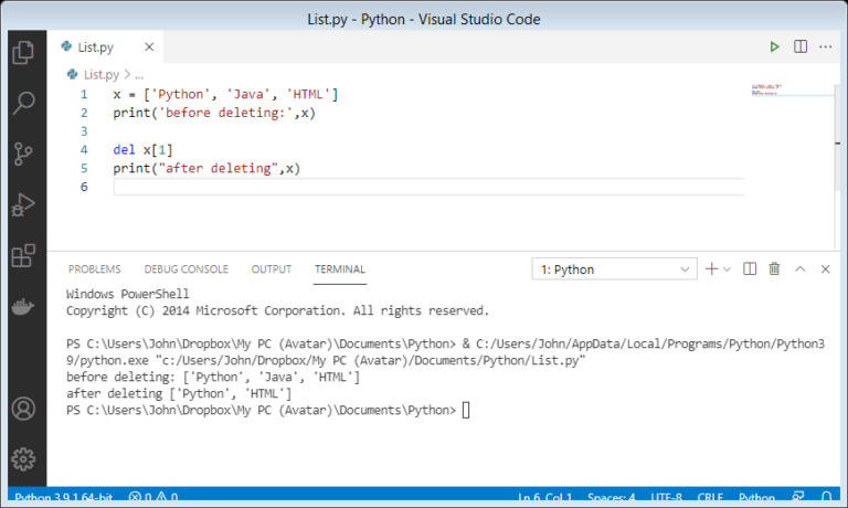 Introduction to Python List with Practical Example - codingstreets