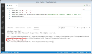 Introduction to Python Set Methods with Practical Examples - codingstreets