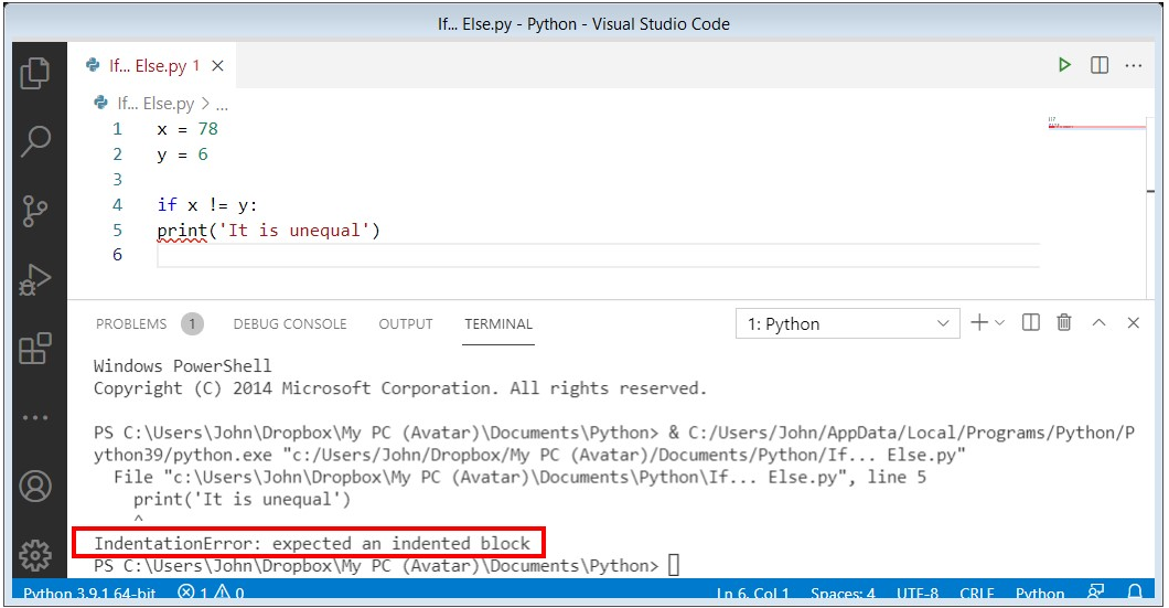 Introduction to Python If Else Statement with Practical Examples ...
