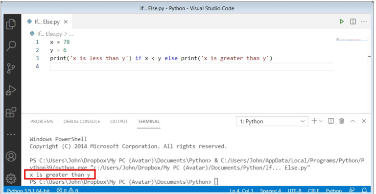 Introduction to Python If Else Statement with Practical Examples ...