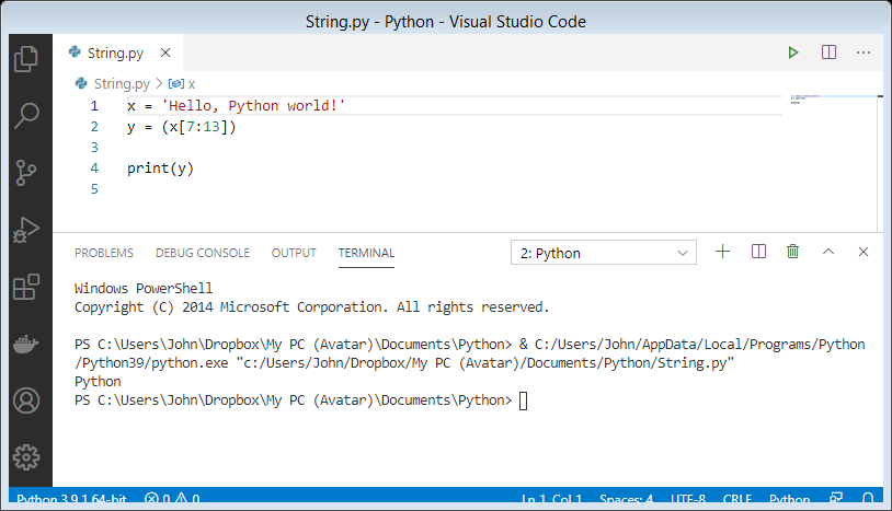 python-string-method