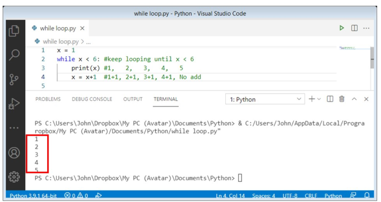 Introduction to Python while loop with Practical Examples - codingstreets