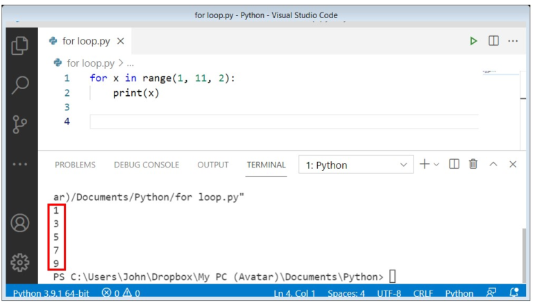 Introduction to Python for loop with Practical Example - codingstreets