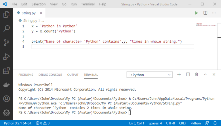 Introduction to Python String Concept - codingstreets