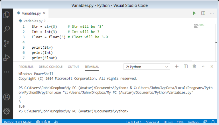 Introduction to Python Variables Concept - codingstreets