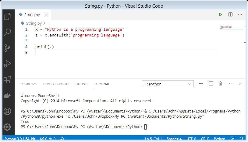 python-string-method