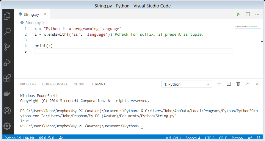 python-string-method