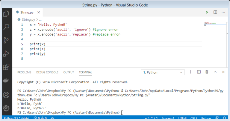 Python String Method Casefold(), Endswith(), Encode() - codingstreets