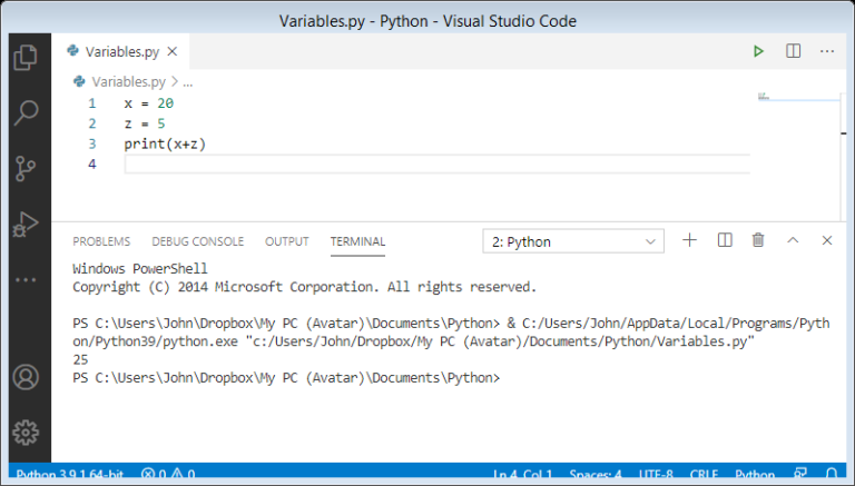 Introduction to Python Variables Concept - codingstreets