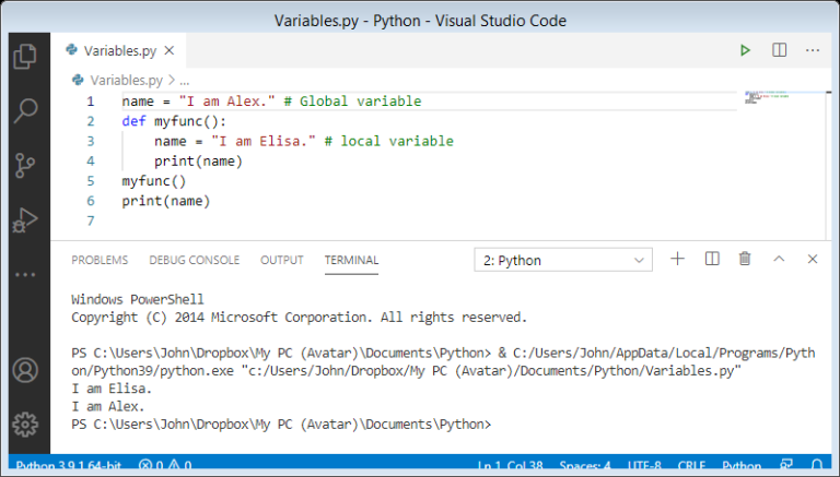 Introduction to Python Variables Concept - codingstreets