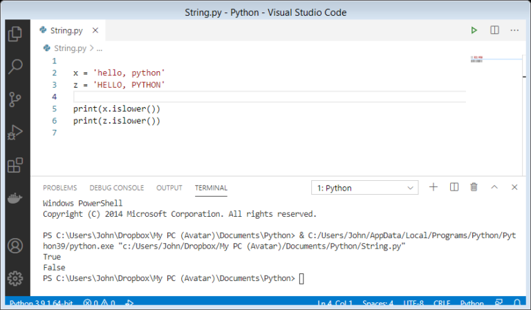 A Beginner Guide For Python String Method - codingstreets