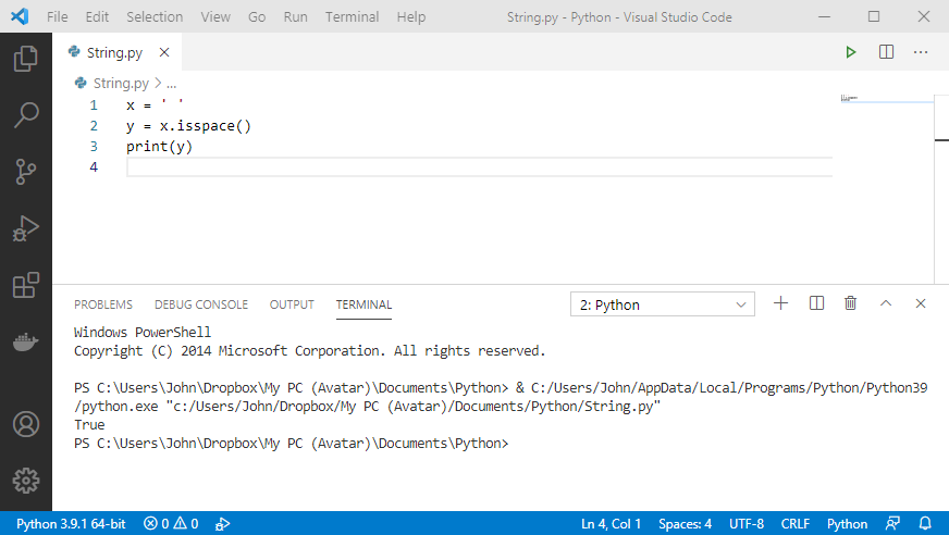 python-string-method