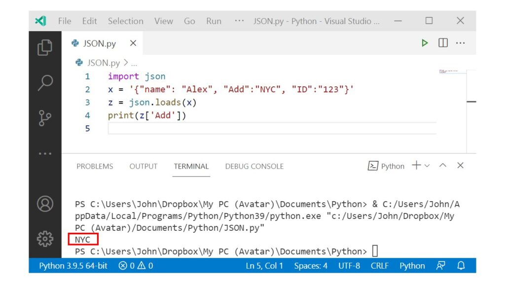 How To Create A Table From Json Data In Python