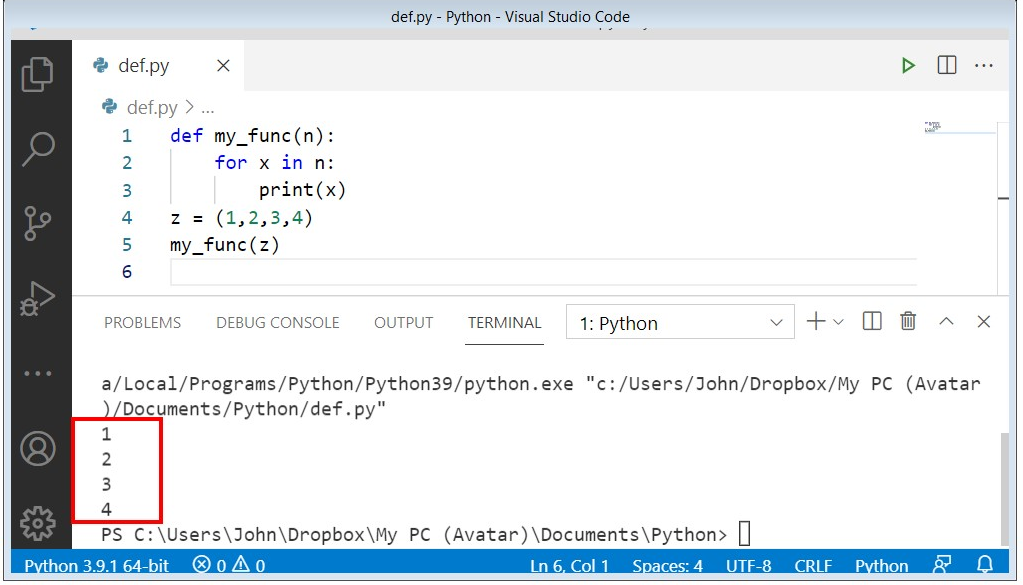 What Is Def Function Used For In Python