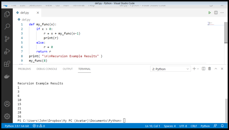 Introduction To Python Def Function with Practical Examples  codingstreets