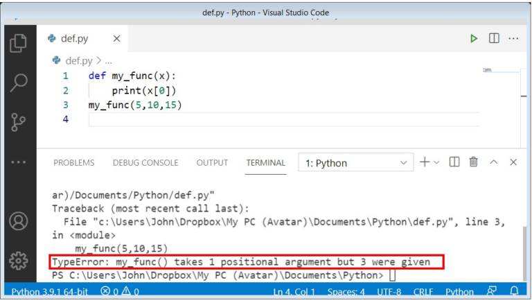 What Does Def Mean In Python