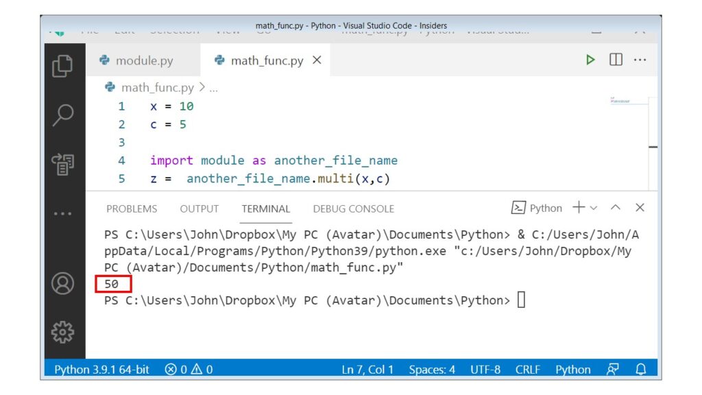python-module