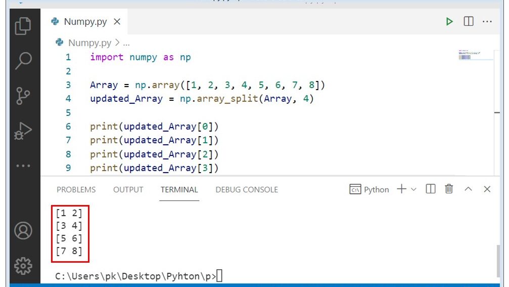 introduction-to-python-numpy-splitting-array-codingstreets