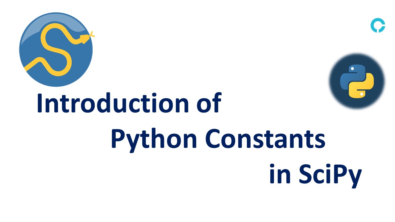 python-constant-scipy